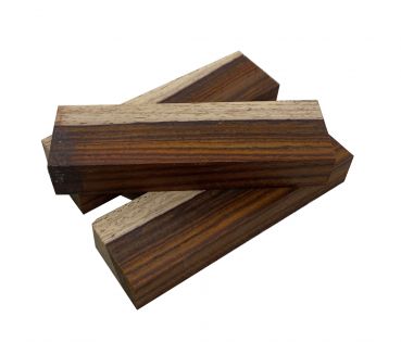 Kulirohling Cocobolo mit Splint 140x20x40mm